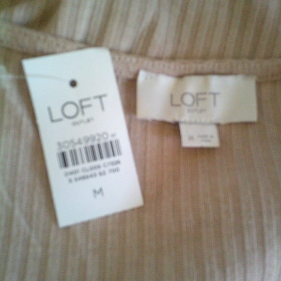 Tan Button Decor Sleeves Sweater - Picture 4 of 5